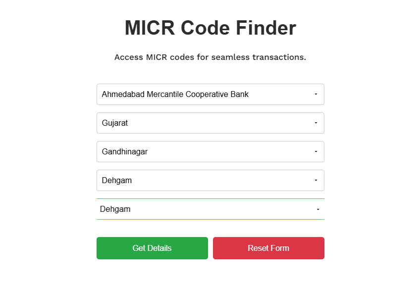 MICR कोड कैसे चेक करें - आसान तरीका 2 MICR कोड कैसे चेक करें - आसान तरीका
